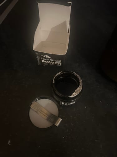 Customer photo review of Shilajit | Raw Shilajit Power 25g (Pakistan Origin )