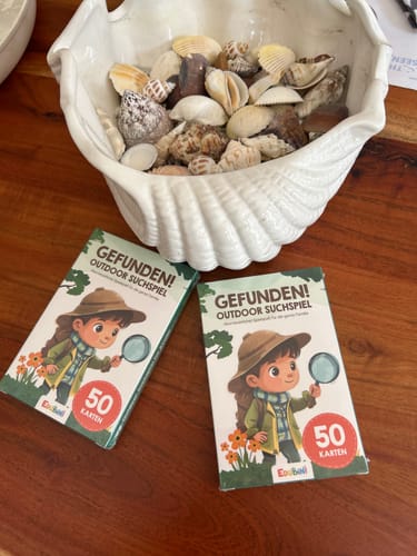 Anette Silvya H. review of Edubini Gefunden! Outdoor Suchspiel für Kinder image 1 out of 1