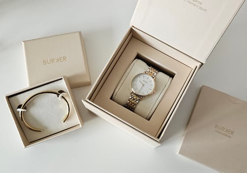 Customer photo review of Ruby Petite Gold Silver