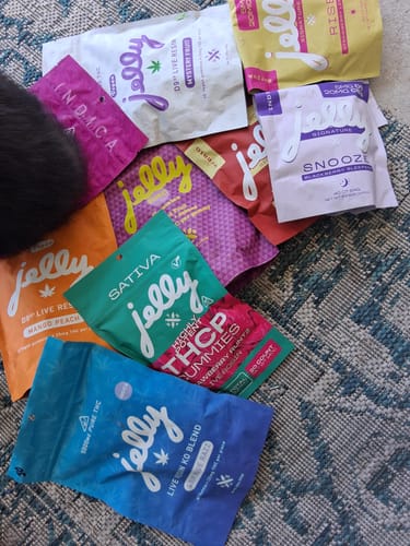 Customer photo review of Jelly THCP Live Rosin Gummies *Highly Potent*