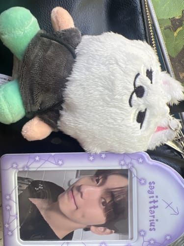 Customer photo review of TXT - FINDING MOA PPULBATU WEVERSE OFFLINE GIFT OFFICIAL MD FACE KEYRING