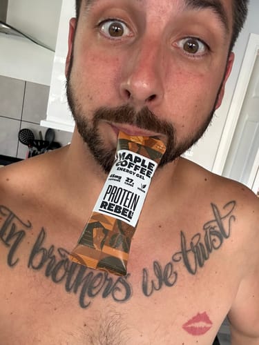 Customer photo review of Maple Coffee All-Natural Energy Gel