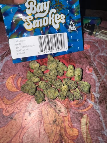 Customer photo review of FREE SAMPLE (with code) THCa Flower