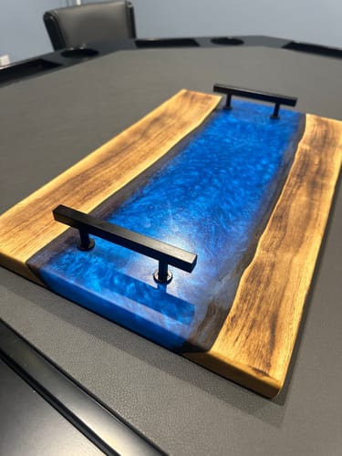 Customer photo review of 18x12x2" Silicone Mold For Epoxy Resin - Charcuterie Board Form