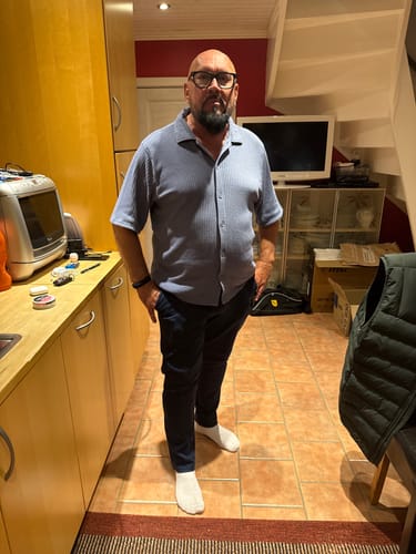 Customer photo review of Performance Pants - Blå