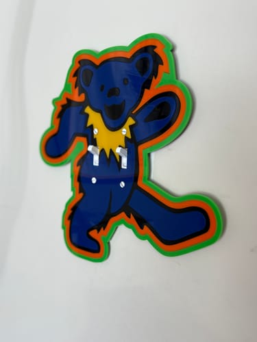 Customer photo review of Dancing Bear Light Switch Cover Sample