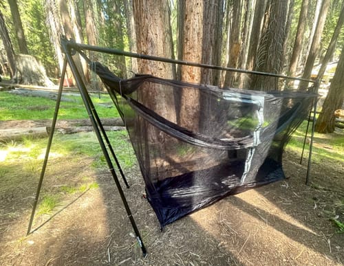 Customer photo review of Turtlebug Camper Hammock Stand