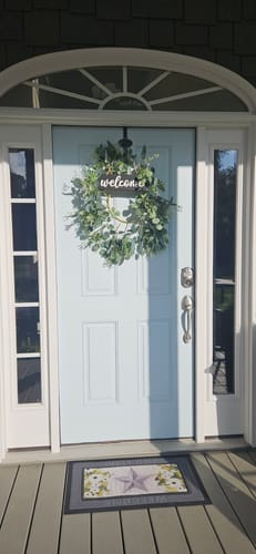 Customer photo review of Clear 1 Lite Glass and Frame Kit (Full Sidelite)