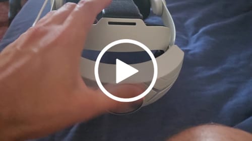 Customer video review of Comfort Strap Compatible with Quest 3/3S