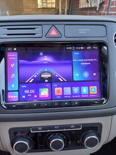 Customer photo review of USB DIGITAL DAB+ BOX MIT ANTENNE FÜR A-SURE ANDROID-AUTORADIOS