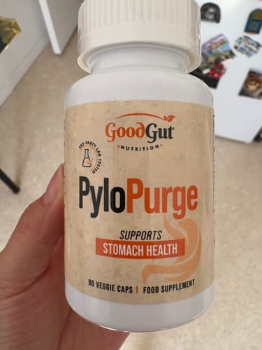 Customer photo review of PyloPurge - Herbal Treatment For H Pylori Bacteria