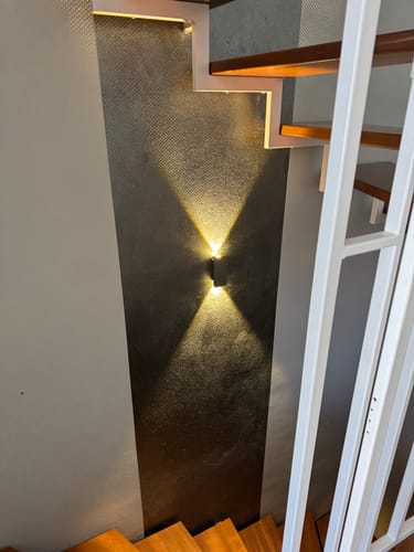 Customer photo review of Frendorf - Elegante LED-Wandleuchte im minimalistischen Design für Ihr Zuhause