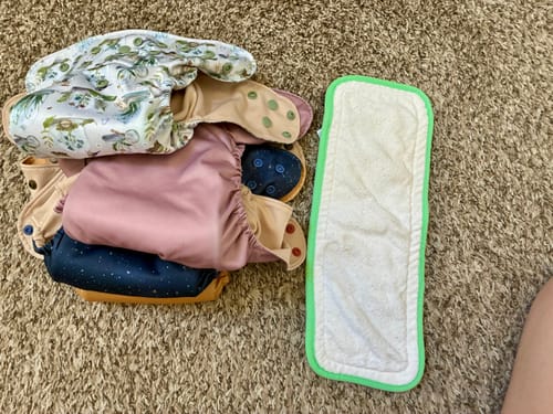 Customer photo review of 6-Layer Bamboo Hemp Cotton Insert