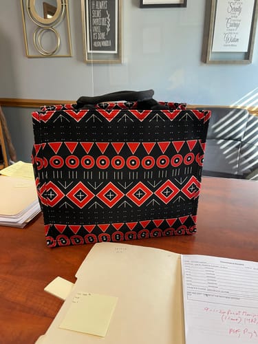 Customer photo review of Delta Sigma Theta SALE Tote