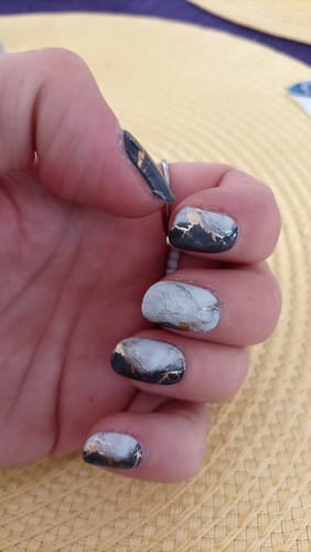 Kundenbewertung mit Foto zu UV Gel: Refined Marble