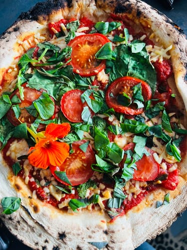 Customer photo review of Sourdough Pizza Bases