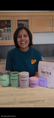 Customer photo review of DIRTEA Coffee