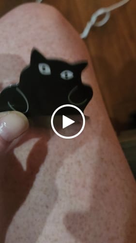 Customer video review of Black Cat Magnetic Bookmark - Set of 6