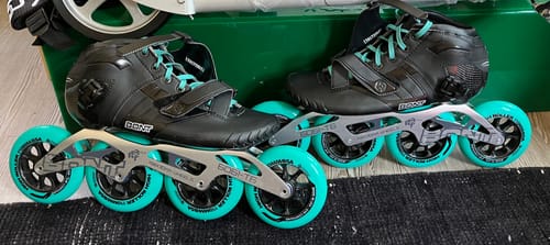 Customer photo review of Mybonts Z Inline Skate Boots