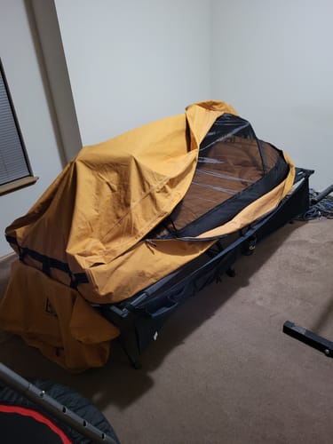 Customer photo review of Stitched Icon Hat - Loden/Black