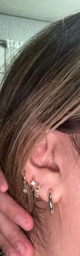Customer photo review of ARGOLLAS IZA BAÑO DE ORO