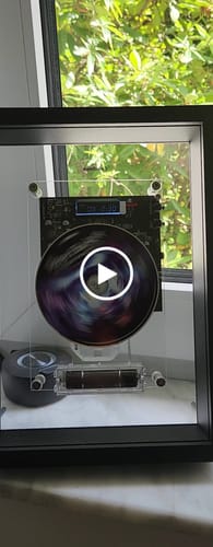 Customer video review of M1 Music Frame CD Player With Bluetooth