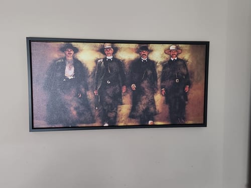 Customer photo review of Tombstone Canvas Set