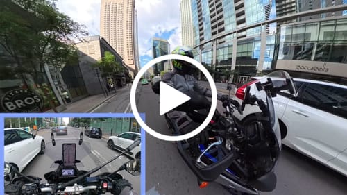 Customer video review of AGV K1 / K1S Camera Mount