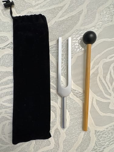 Customer photo review of 528Hz Frequenz der Liebe Stimmgabel-Set