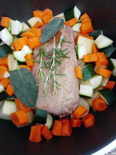 Customer photo review of Arrosto vegetale all'italiana senza glutine BIO 500 g - Fermaggio®