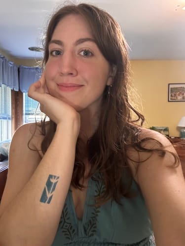 Customer photo review of Create Your Own Tattoo