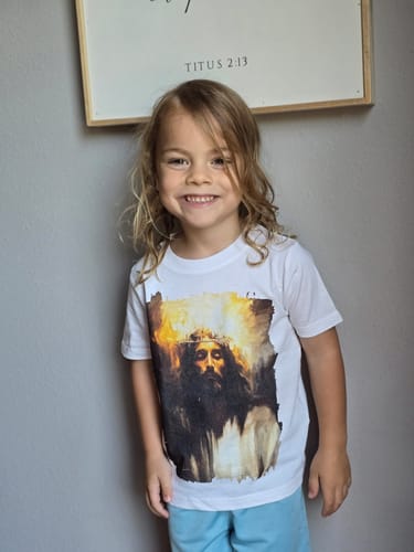 Customer photo review of Kids T - Holy One - (Organic Cotton)