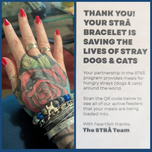 undefined review of STRĀ Cat Beaded Bracelet image 1 out of 1