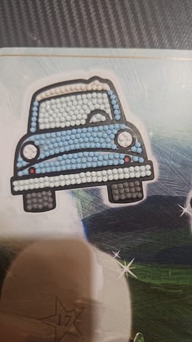 Customer photo review of Harry Potter Crystal Art Sticker Pack