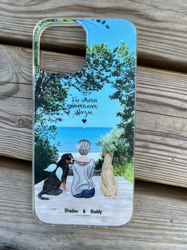 undefined review of Unterwegs mit Haustier - Individuelle Handyhülle image 1 out of 1