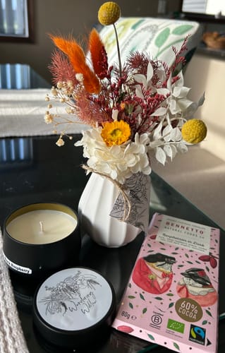 Customer photo review of Luna Blooms Vase