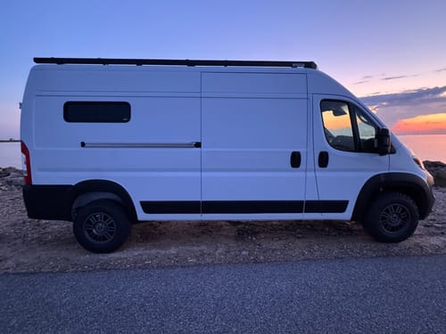 Customer photo review of Ram ProMaster Premium Roof Rack – 159" High Roof