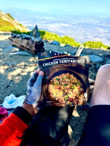 Customer photo review of Chicken Teriyaki Rice