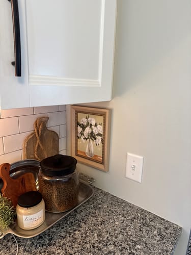 Customer photo review of Porcelain - Manor Borne Wall Paint