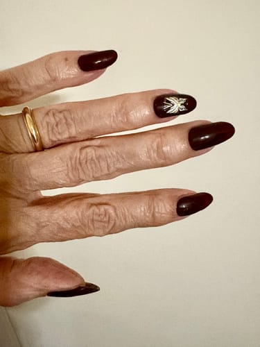 Customer photo review of Semi-cured Gel Nail WrapsJL011