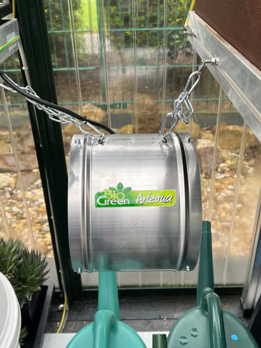 Customer photo review of Gewächshausventilator Arizona mit 31 Watt und 420 m³/h Luftumwälzung