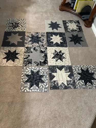 Customer photo review of True Fabrics - Cotillion - Fabric by the yard