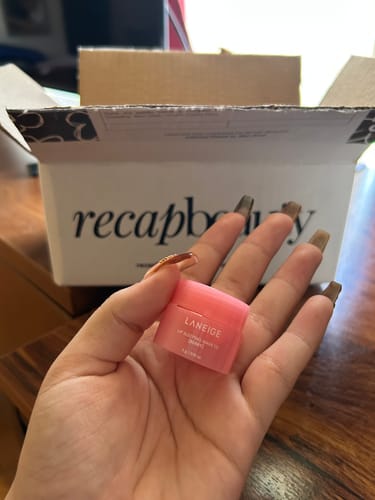 Customer photo review of Lip Sleeping Mask