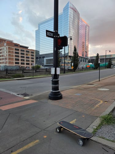 Customer photo review of Meepo Donut 105mm Hub Motor Kit