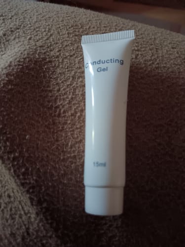 Customer photo review of Prémium Kontakt Gél EMS Izomstimuláló Készülékhez