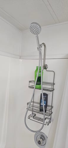 Customer photo review of All Metal Handheld Shower Head Set - High Pressure 1-Spray - 2.5 GPM