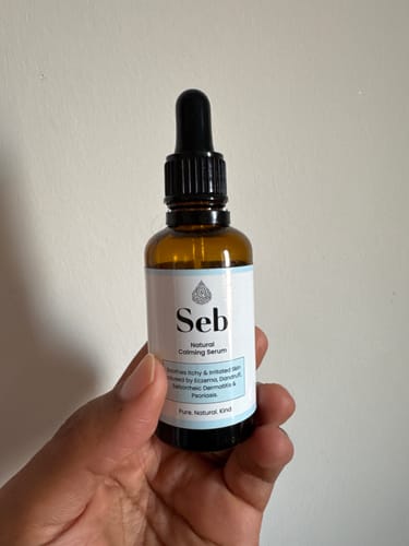Customer photo review of Seb Natural Calming Serum