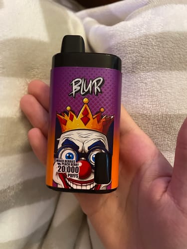 Customer photo review of Blur 20000 - Puff Jetable / Vape Disposable 2% Nicotine - Double Saveur