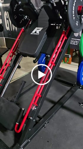 Customer video review of RitFit GAZELLE PRO 3-In-1 Leg Press and Hack Squat Machine