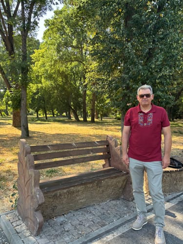 Customer photo review of Тениска с яка "Защита"